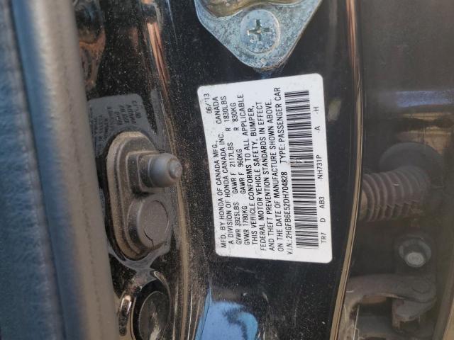 Photo 11 VIN: 2HGFB6E52DH704828 - HONDA CIVIC SI 