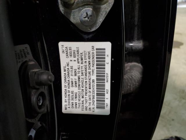 Photo 9 VIN: 2HGFB6E53EH701289 - HONDA CIVIC SI 