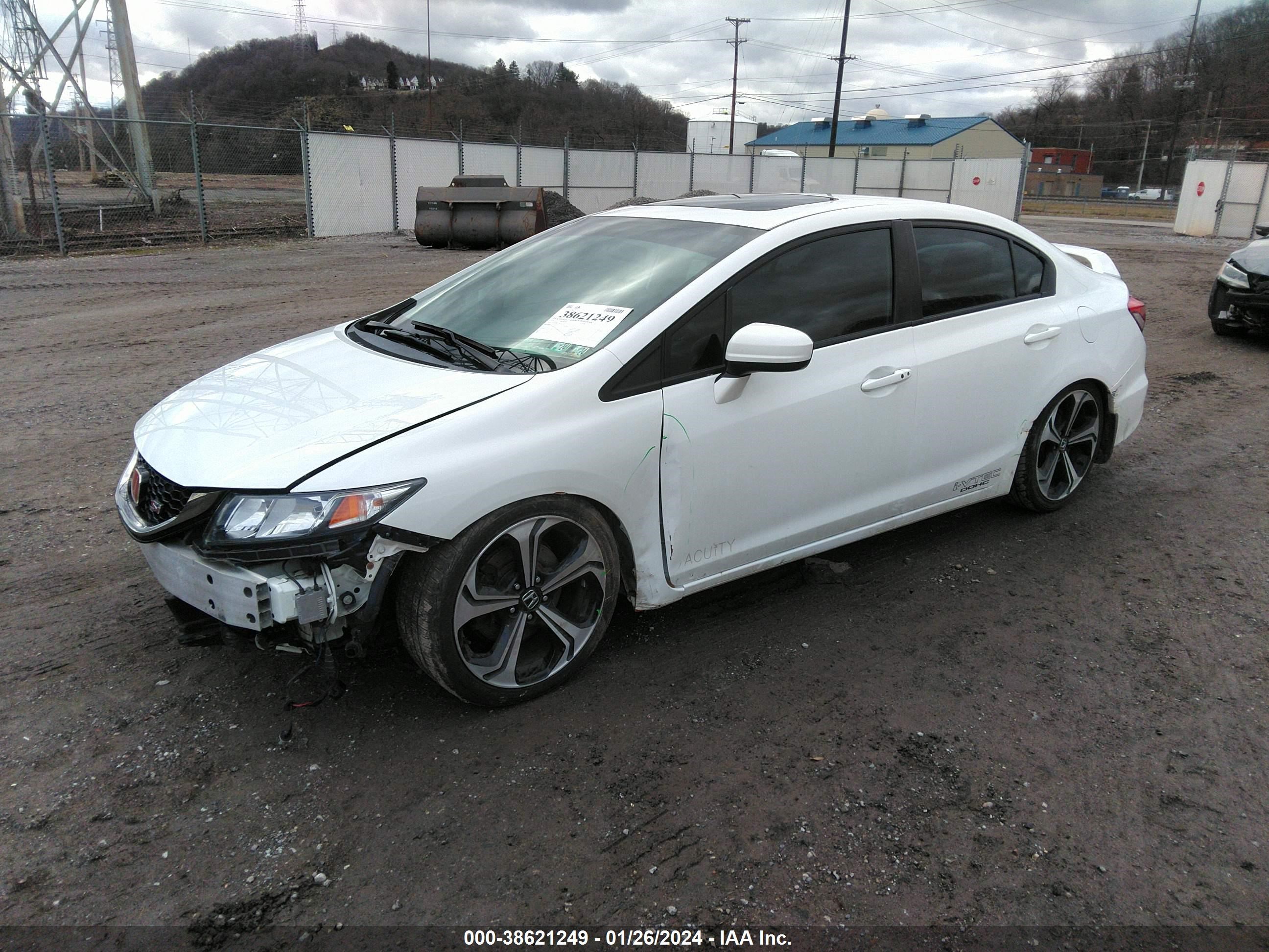 Photo 1 VIN: 2HGFB6E54EH702354 - HONDA CIVIC 