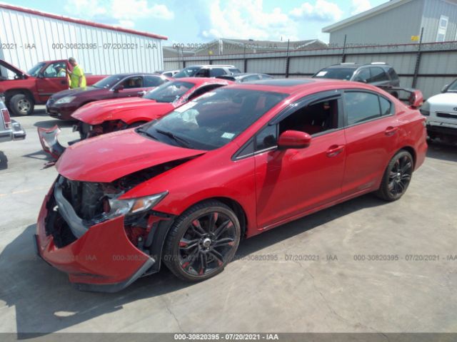 Photo 1 VIN: 2HGFB6E55FH709007 - HONDA CIVIC SEDAN 