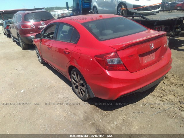 Photo 2 VIN: 2HGFB6E59CH705814 - HONDA CIVIC SDN 