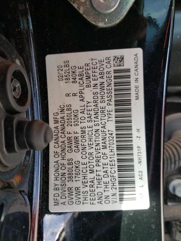 Photo 11 VIN: 2HGFC1E51LH703247 - HONDA CIVIC SI 