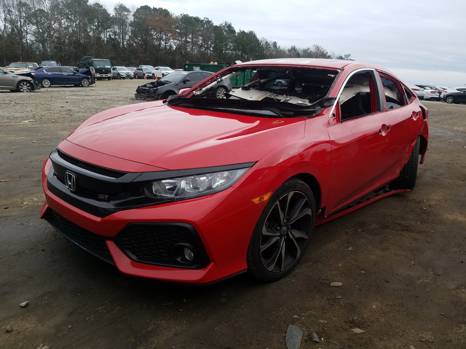 Photo 1 VIN: 2HGFC1E54HH701452 - HONDA CIVIC SI 