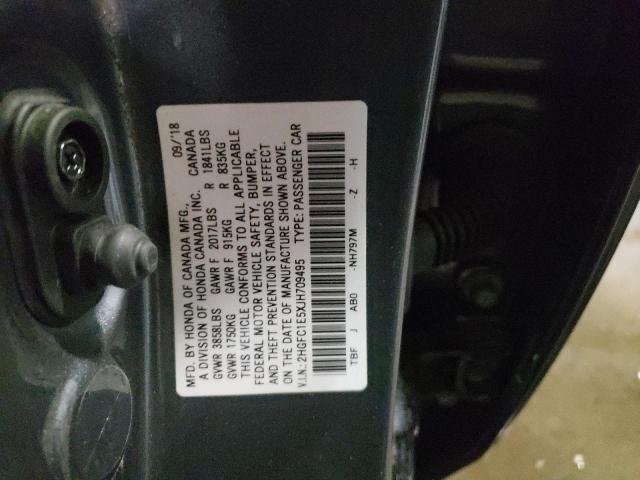 Photo 9 VIN: 2HGFC1E5XJH709495 - HONDA CIVIC SI 