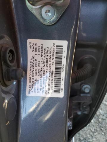 Photo 11 VIN: 2HGFC1F35HH648984 - HONDA CIVIC EX 