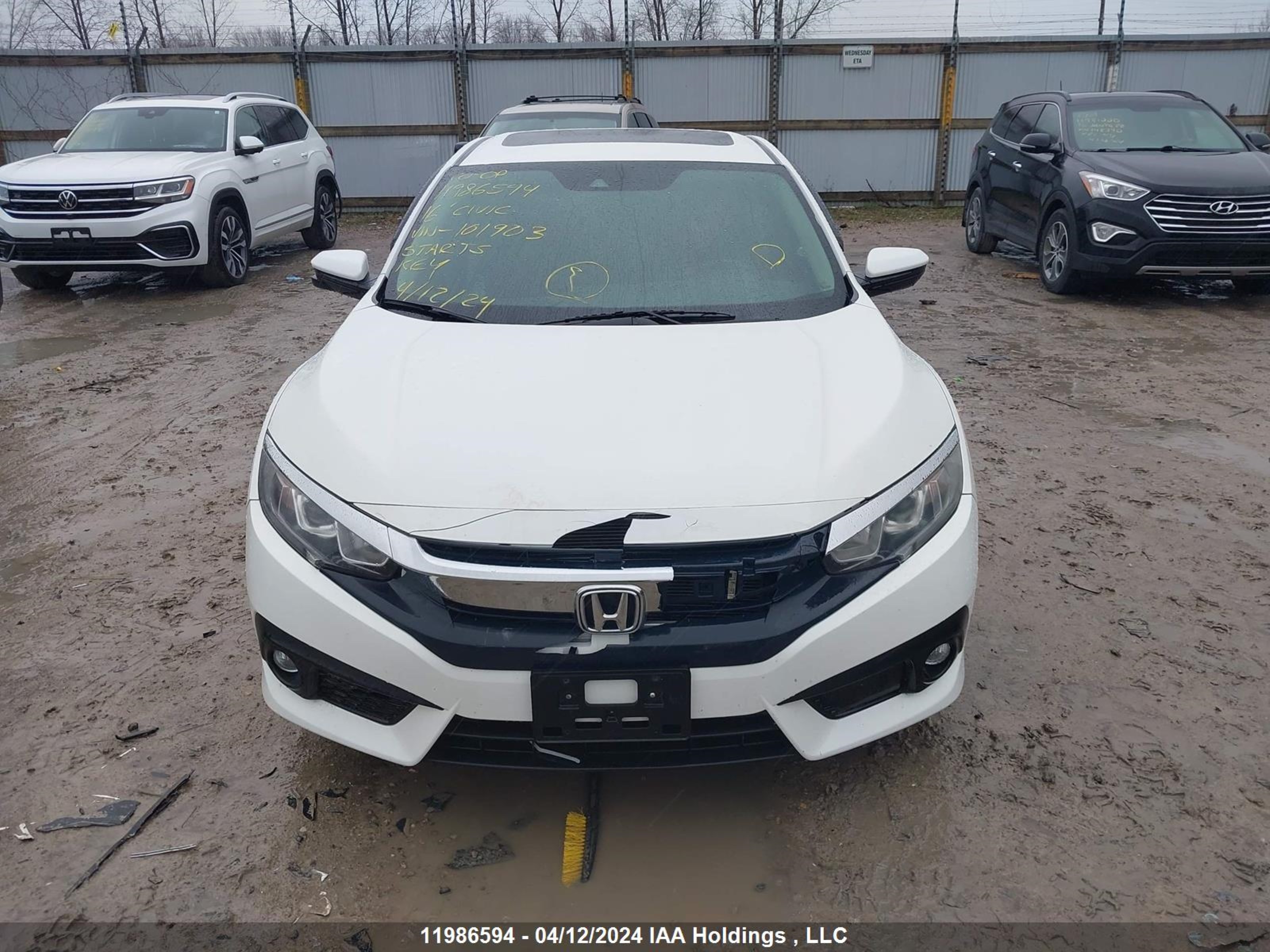 Photo 12 VIN: 2HGFC1F47GH101903 - HONDA CIVIC 