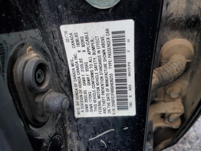 Photo 11 VIN: 2HGFC1F4XGH636255 - HONDA CIVIC EX 