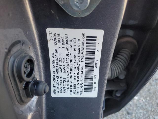 Photo 11 VIN: 2HGFC1F71HH641677 - HONDA CIVIC 