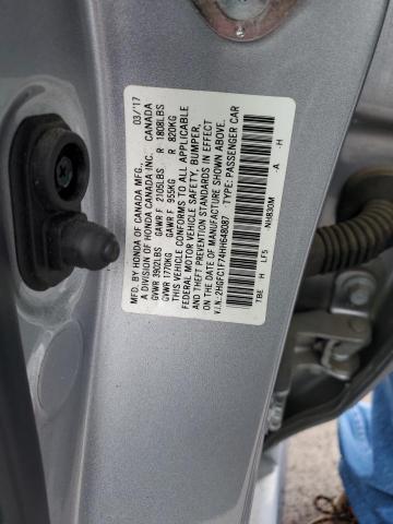 Photo 12 VIN: 2HGFC1F74HH648087 - HONDA CIVIC EXL 