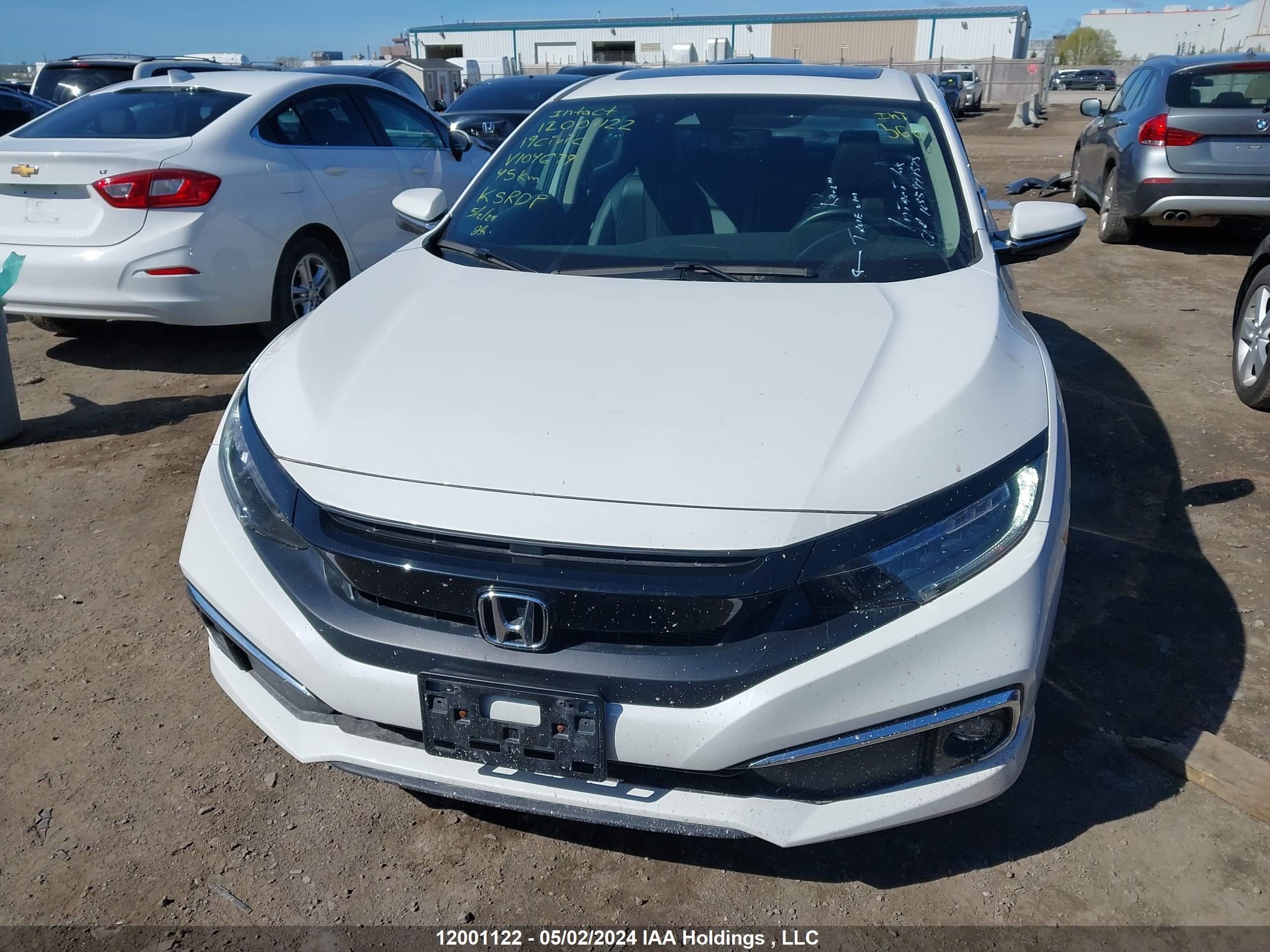 Photo 11 VIN: 2HGFC1F94KH104679 - HONDA CIVIC 