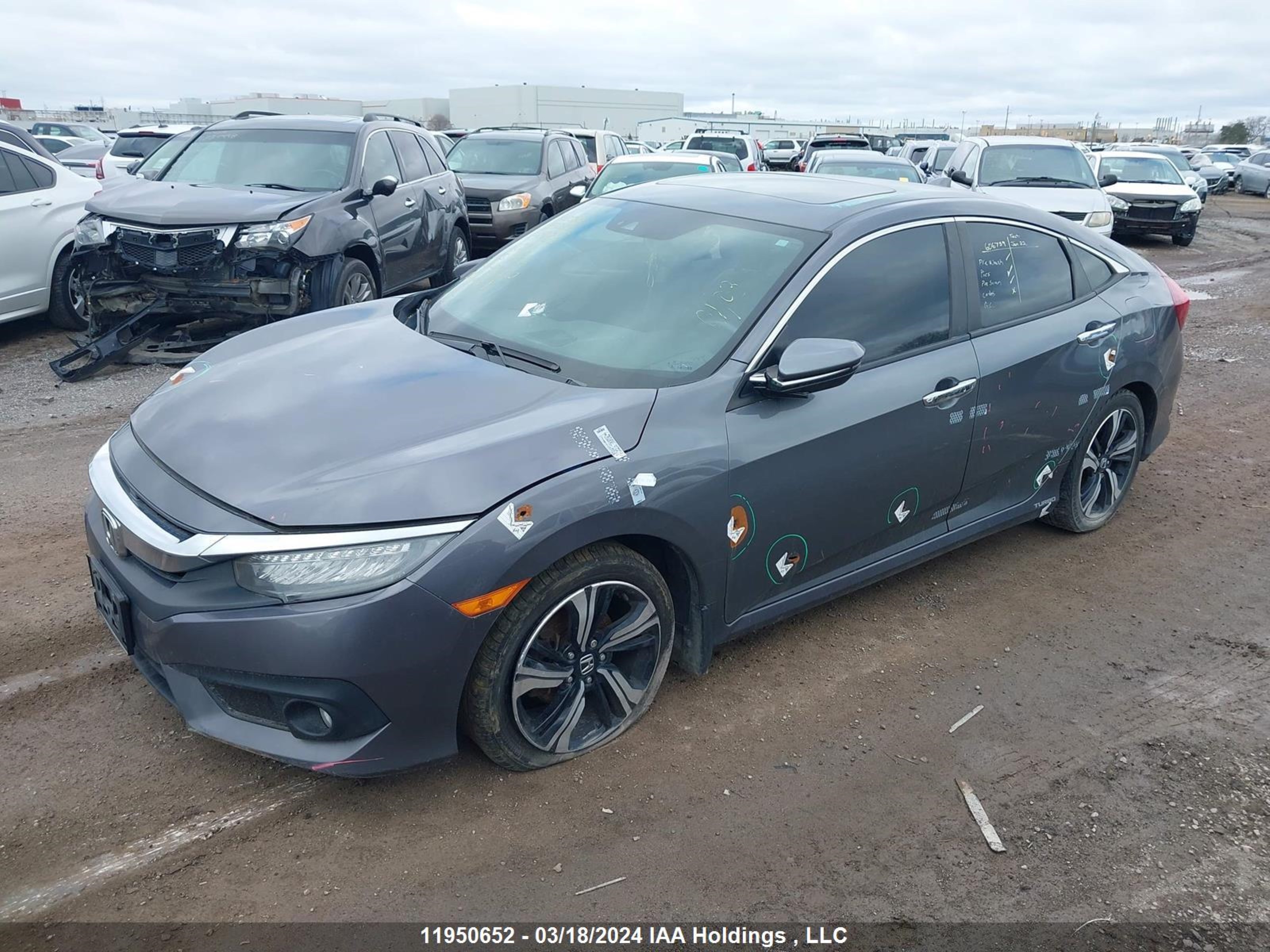 Photo 1 VIN: 2HGFC1F96GH114766 - HONDA CIVIC 