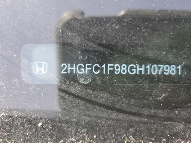 Photo 11 VIN: 2HGFC1F98GH107981 - HONDA CIVIC 