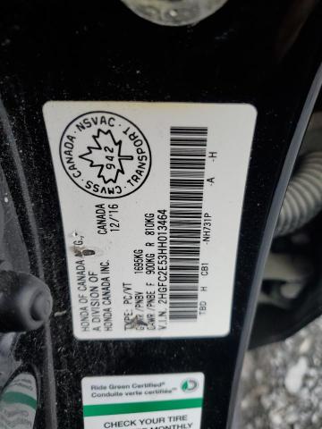 Photo 12 VIN: 2HGFC2E53HH013464 - HONDA CIVIC 