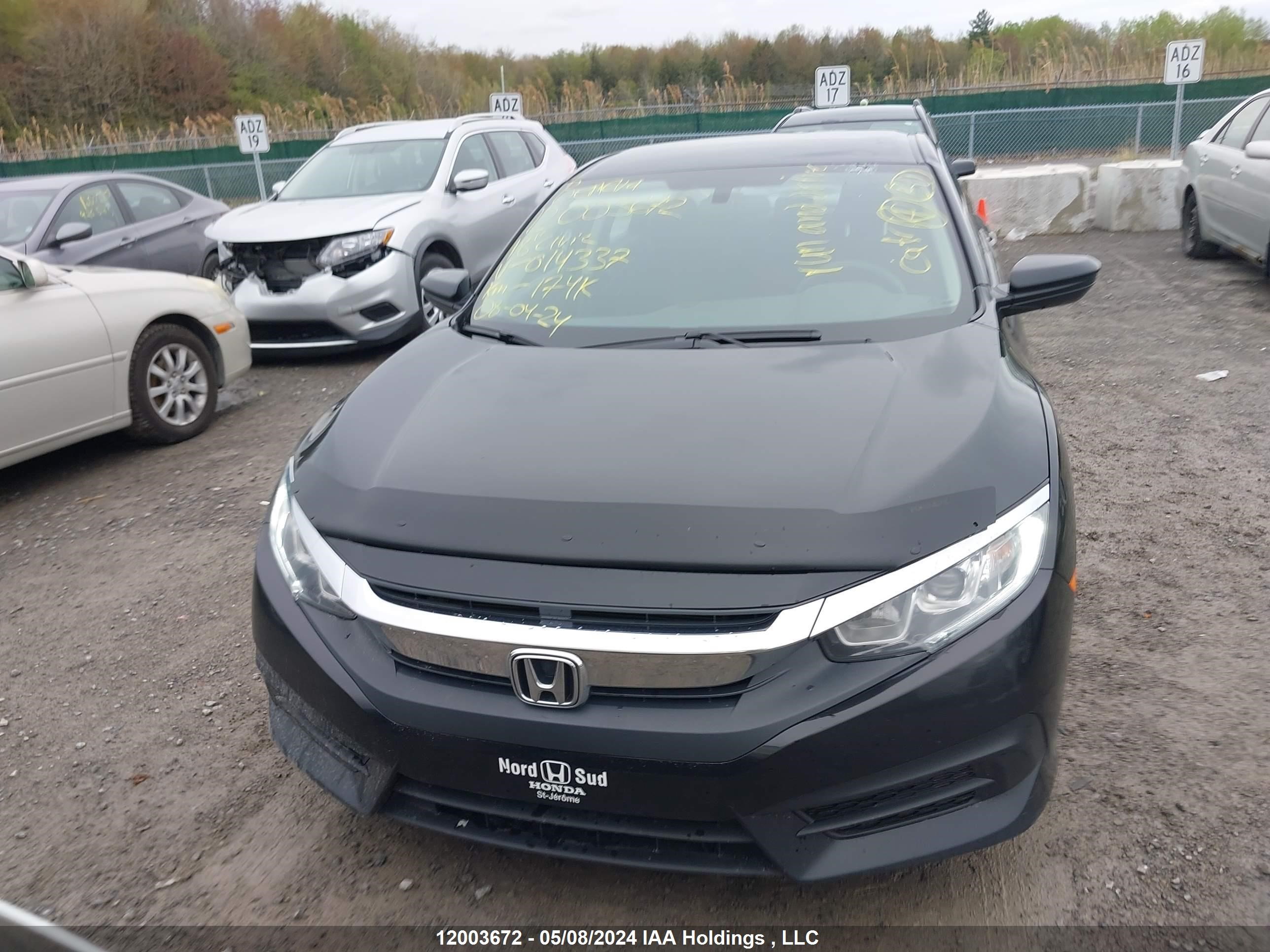 Photo 11 VIN: 2HGFC2E54JH014337 - HONDA CIVIC 