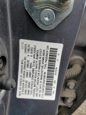 Photo 11 VIN: 2HGFC2F50GH508184 - HONDA CIVIC 