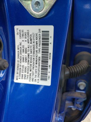 Photo 11 VIN: 2HGFC2F51GH573836 - HONDA CIVIC LX 