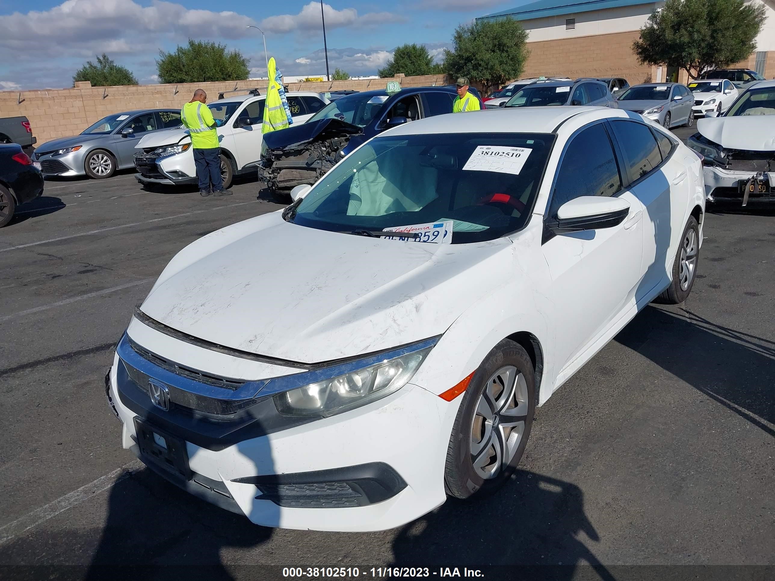 Photo 1 VIN: 2HGFC2F52GH519476 - HONDA CIVIC 