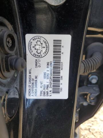Photo 12 VIN: 2HGFC2F53HH014841 - HONDA CIVIC LX 