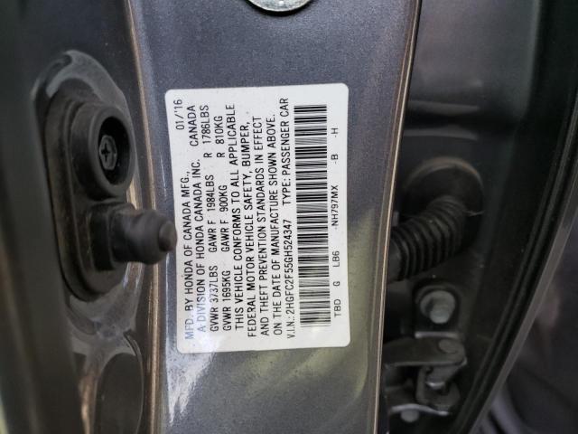 Photo 11 VIN: 2HGFC2F55GH524347 - HONDA CIVIC 