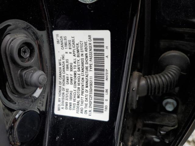 Photo 11 VIN: 2HGFC2F55GH565111 - HONDA CIVIC 