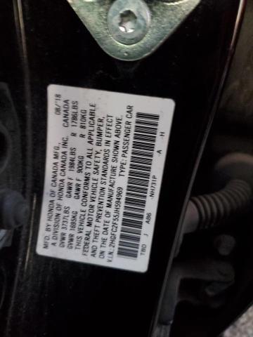 Photo 11 VIN: 2HGFC2F55JH594969 - HONDA CIVIC LX 