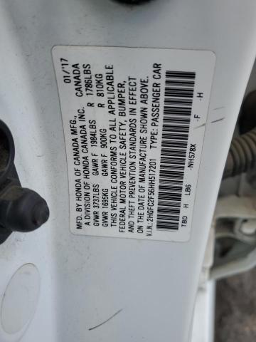 Photo 11 VIN: 2HGFC2F56HH517201 - HONDA CIVIC 