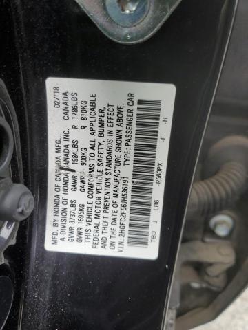 Photo 11 VIN: 2HGFC2F56JH536191 - HONDA CIVIC LX 