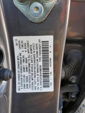 Photo 12 VIN: 2HGFC2F56JH588338 - HONDA CIVIC 