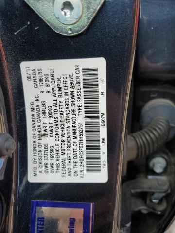 Photo 11 VIN: 2HGFC2F57HH552751 - HONDA CIVIC 