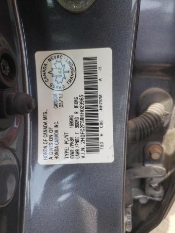 Photo 11 VIN: 2HGFC2F58HH029965 - HONDA CIVIC LX 