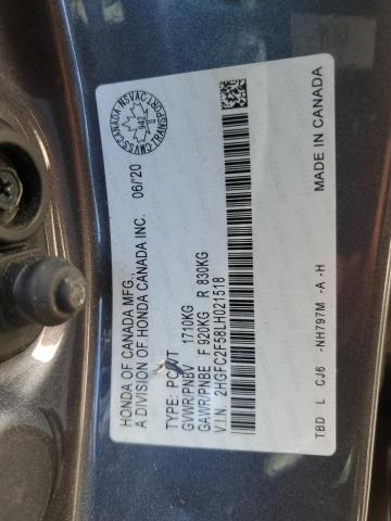 Photo 12 VIN: 2HGFC2F58LH021518 - HONDA CIVIC 