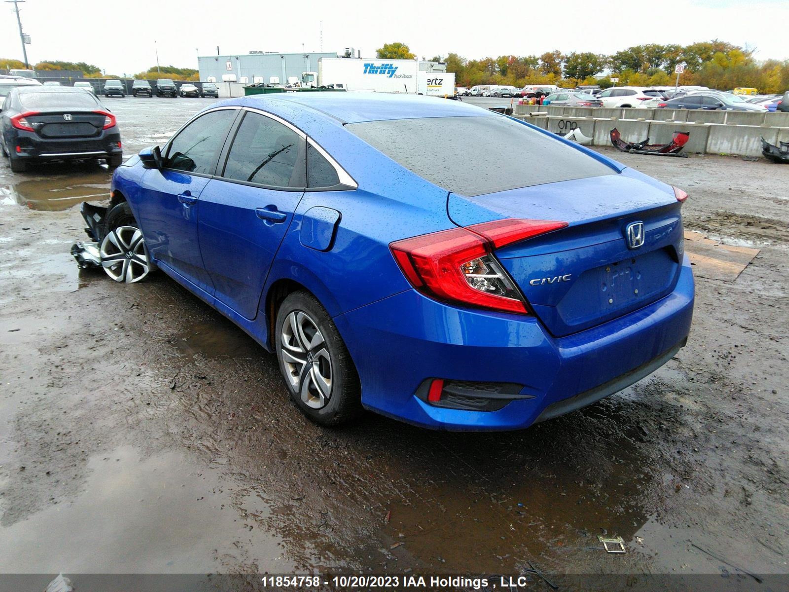 Photo 2 VIN: 2HGFC2F59JH026451 - HONDA CIVIC 