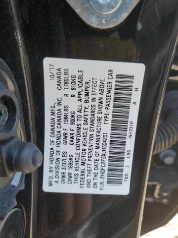 Photo 11 VIN: 2HGFC2F5XJH504201 - HONDA CIVIC LX 