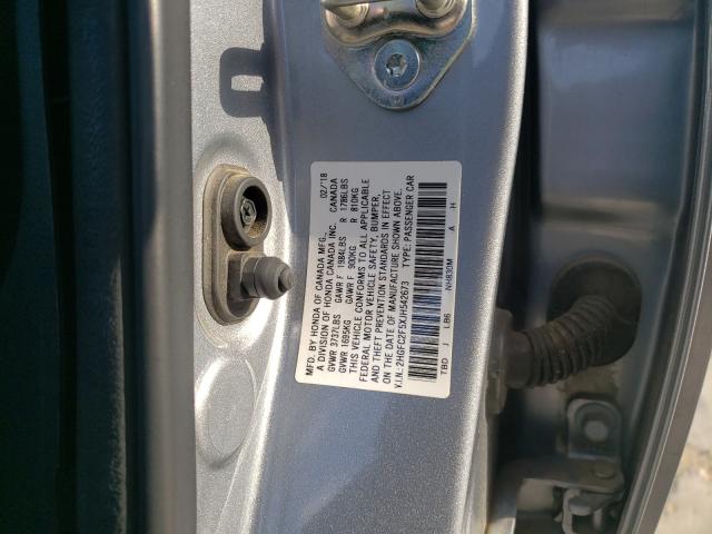 Photo 9 VIN: 2HGFC2F5XJH542673 - HONDA CIVIC LX 