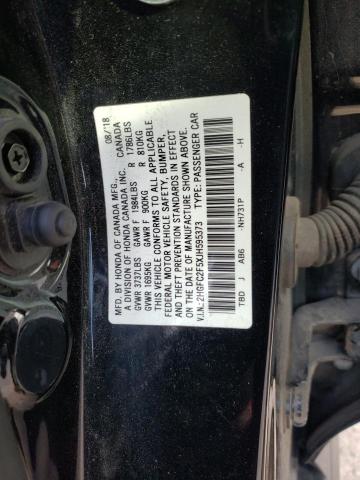 Photo 11 VIN: 2HGFC2F5XJH595373 - HONDA CIVIC 