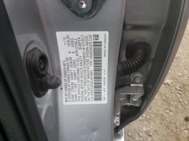 Photo 9 VIN: 2HGFC2F60LH518667 - HONDA CIVIC LX 