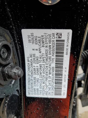 Photo 11 VIN: 2HGFC2F60LH574866 - HONDA CIVIC 