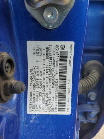 Photo 11 VIN: 2HGFC2F62LH569233 - HONDA CIVIC LX 