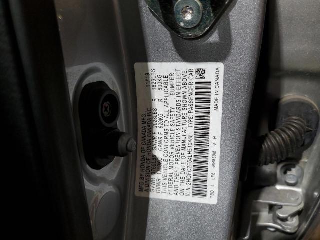 Photo 11 VIN: 2HGFC2F64LH510488 - HONDA CIVIC LX 