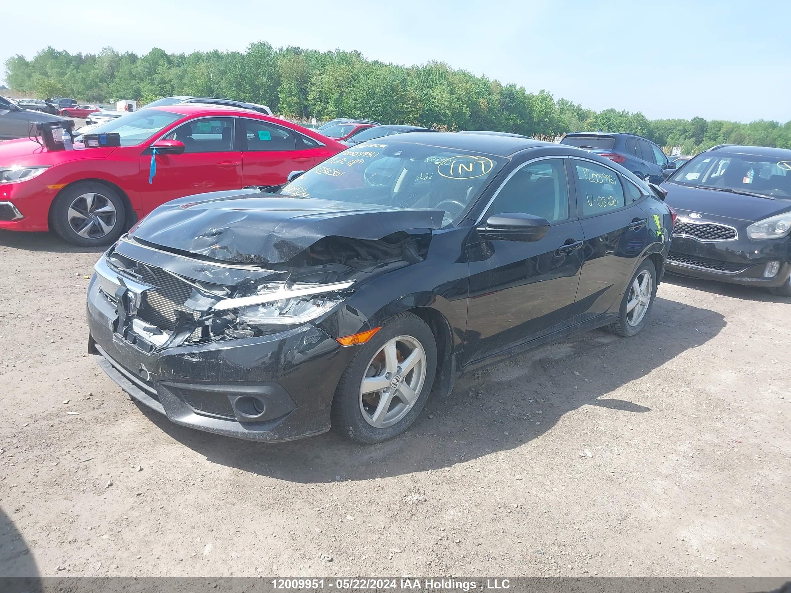 Photo 1 VIN: 2HGFC2F66JH036301 - HONDA CIVIC 