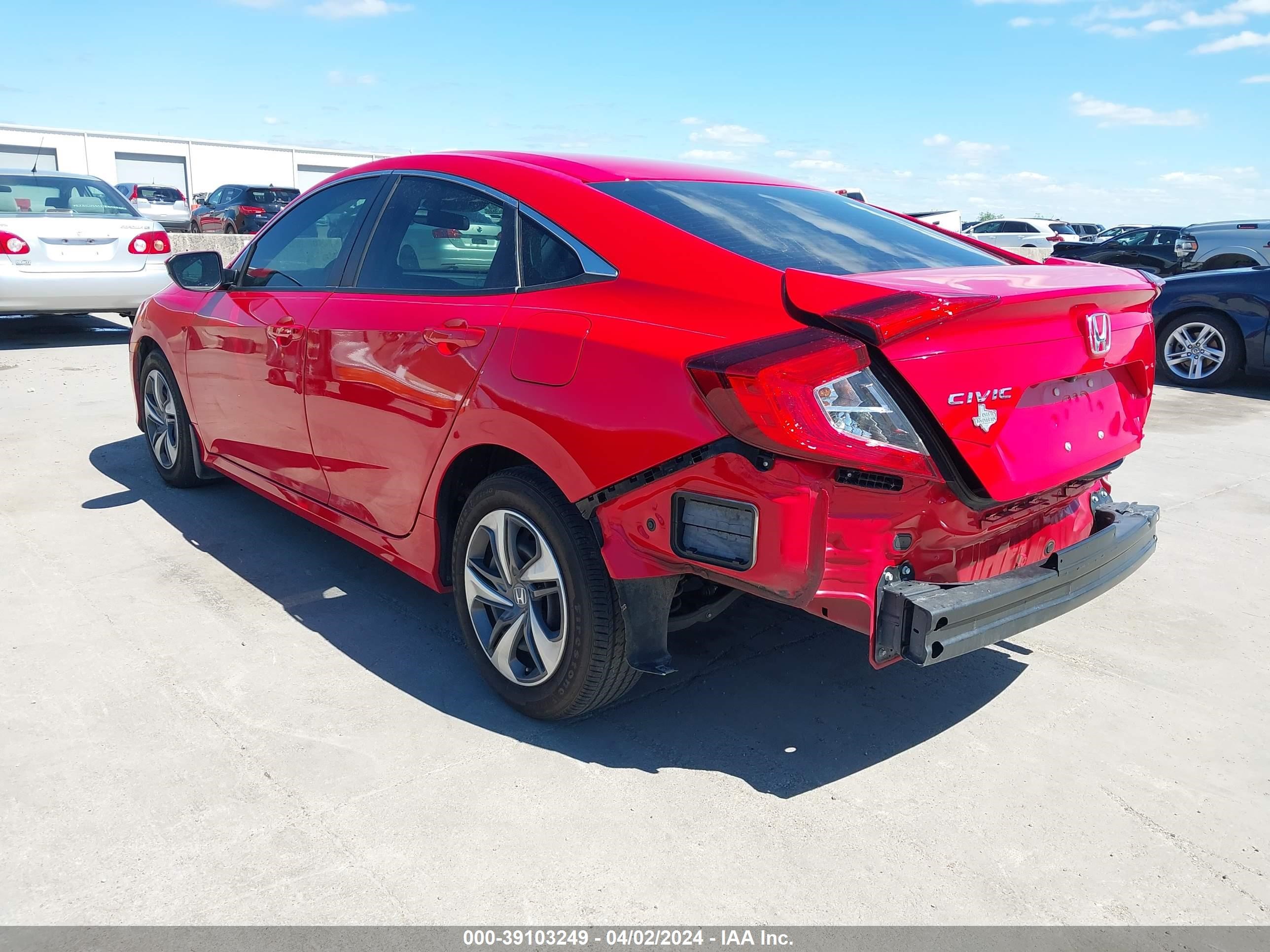 Photo 2 VIN: 2HGFC2F66KH563000 - HONDA CIVIC 