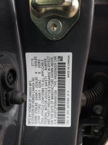 Photo 11 VIN: 2HGFC2F66KH581058 - HONDA CIVIC LX 