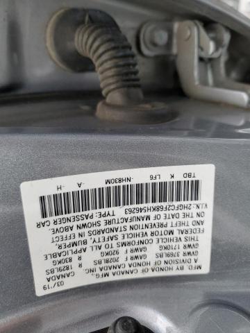 Photo 9 VIN: 2HGFC2F68KH546263 - HONDA CIVIC LX 