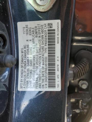 Photo 11 VIN: 2HGFC2F68LH515550 - HONDA CIVIC LX 