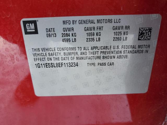 Photo 12 VIN: 2HGFC2F69KH504040 - CHEVROLET MALIBU 