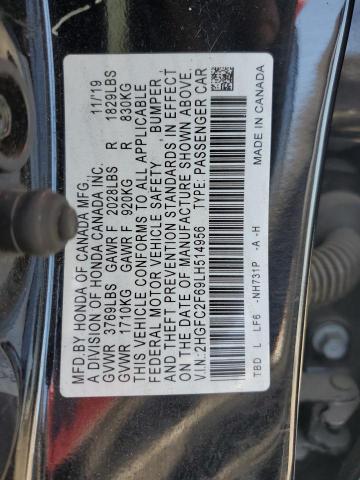 Photo 12 VIN: 2HGFC2F69LH514956 - HONDA CIVIC LX 