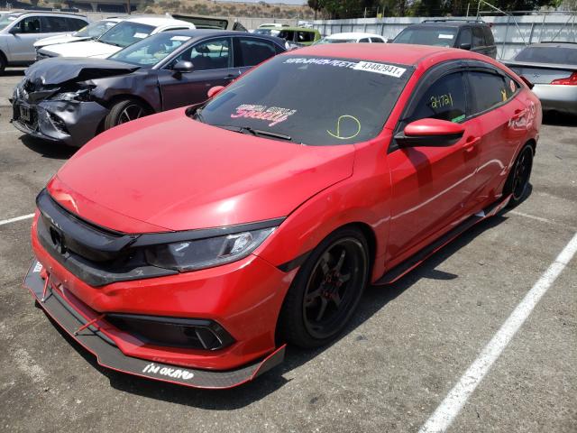 Photo 1 VIN: 2HGFC2F69LH550016 - HONDA CIVIC LX 