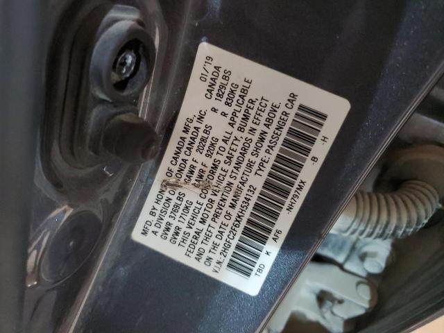 Photo 11 VIN: 2HGFC2F6XKH534132 - HONDA CIVIC 