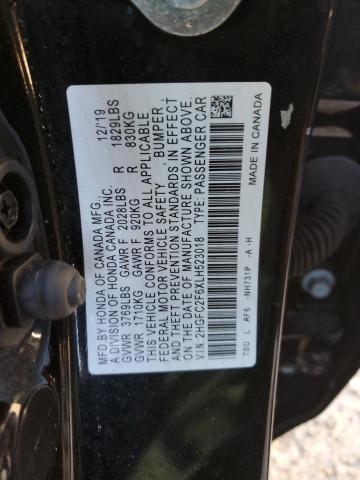 Photo 11 VIN: 2HGFC2F6XLH523018 - HONDA CIVIC 