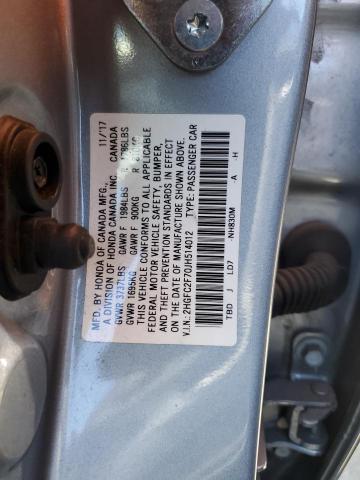 Photo 11 VIN: 2HGFC2F70JH514012 - HONDA CIVIC 